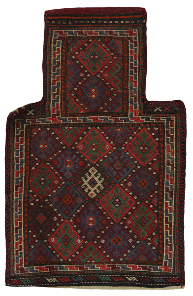 Qashqai - Saddle Bag Persian Rug 59x38
