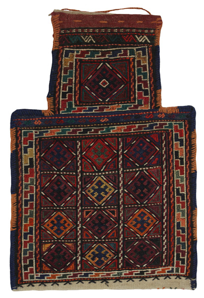 Qashqai - Saddle Bag Persian Rug 50x38