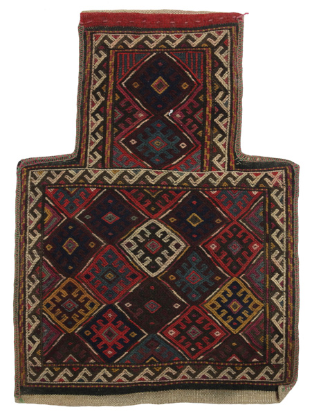 Qashqai - Saddle Bag Persian Rug 55x40