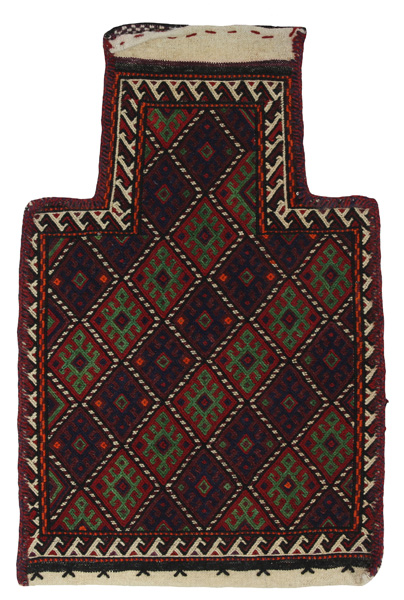 Qashqai - Saddle Bag Persian Rug 56x37