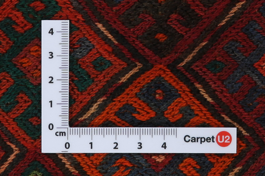 Qashqai - Saddle Bag Persian Rug 46x34 - Picture 3
