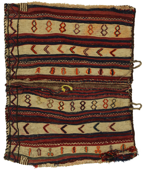 Jaf - Saddle Bag Persian Rug 110x90