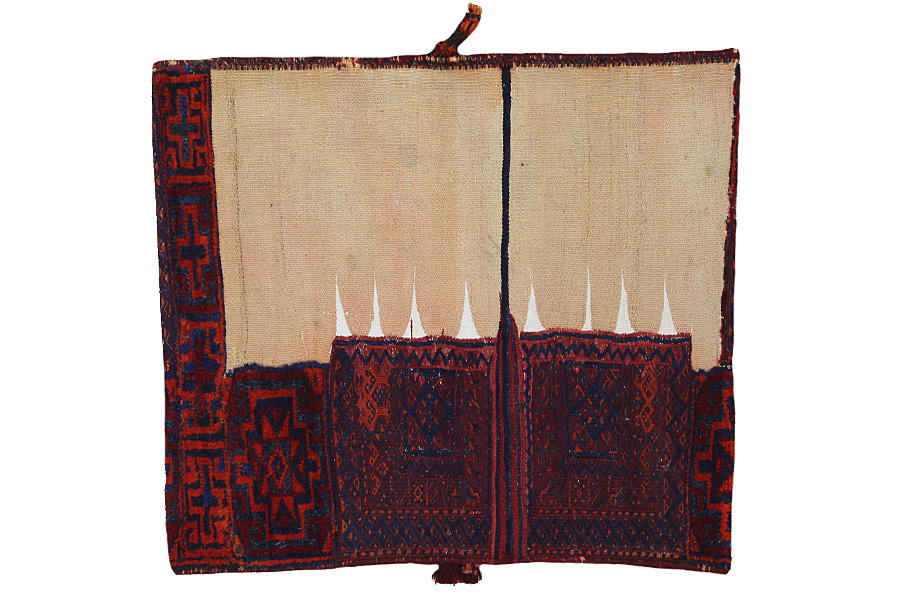 Jaf - Saddle Bag Persian Rug 104x91 - Picture 4