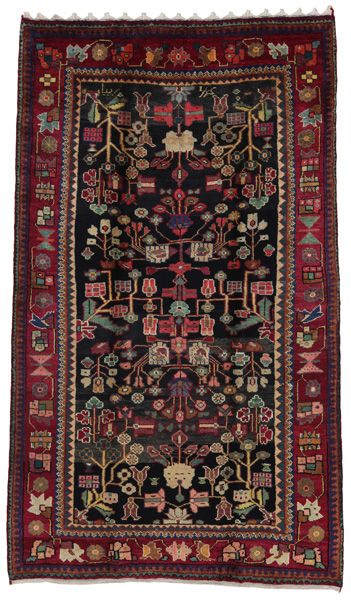 Bijar - Kurdi Persian Rug 244x147