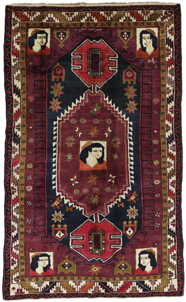 Gabbeh - Qashqai Persian Rug 227x143