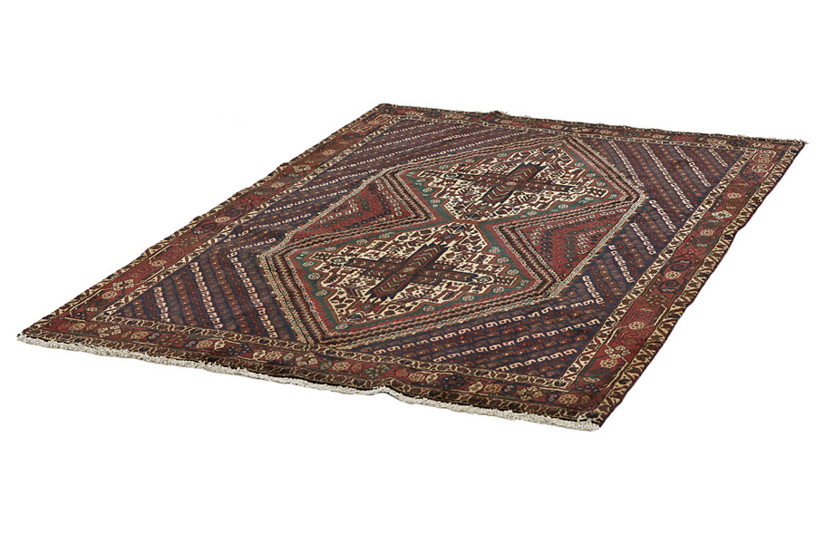 SahreBabak - Afshar Persian Rug 194x133 - Picture 2