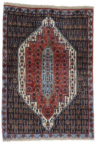 Senneh - Kurdi Persian Rug 106x75