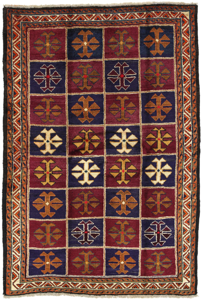 Bakhtiari - Qashqai Persian Rug 203x140