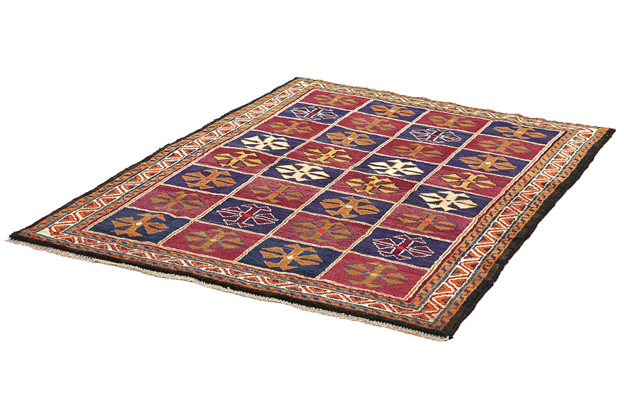 Bakhtiari - Qashqai Persian Rug 203x140 - Picture 2