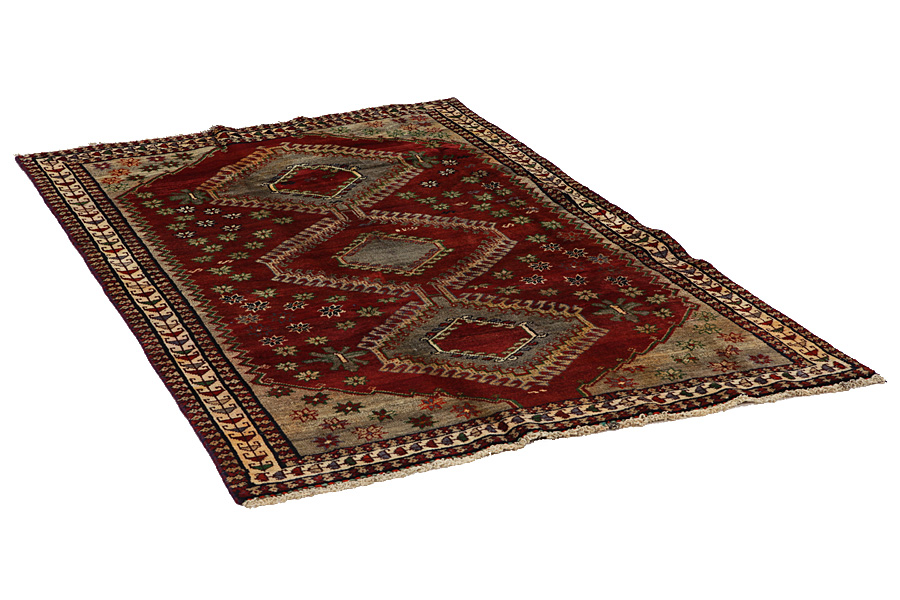 Yalameh - Qashqai Persian Rug 212x134 - Picture 1