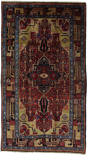 Bijar - Kurdi Persian Rug 262x150