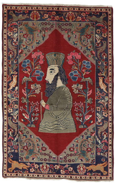 Sarouk - Farahan Persian Rug 162x105