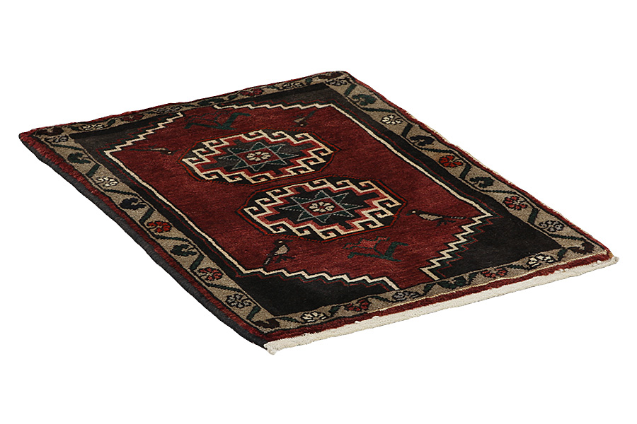 Kelardasht - Kurdi Persian Rug 78x56 - Picture 1
