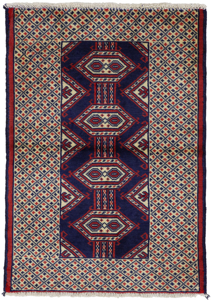 Bokhara - Turkaman Persian Rug 86x60