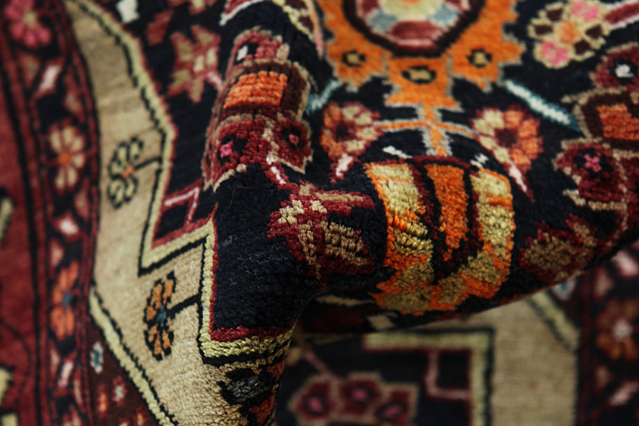Bijar - Kurdi Persian Rug 160x86 - Picture 7