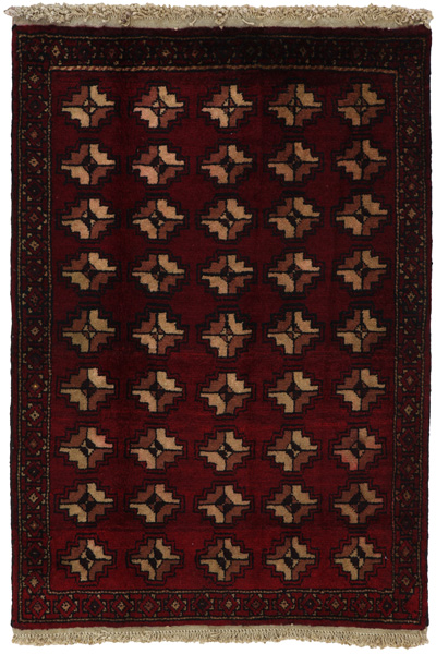 Bokhara - Turkaman Persian Rug 91x63