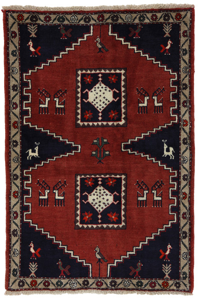 Kelardasht - Kurdi Persian Rug 130x86