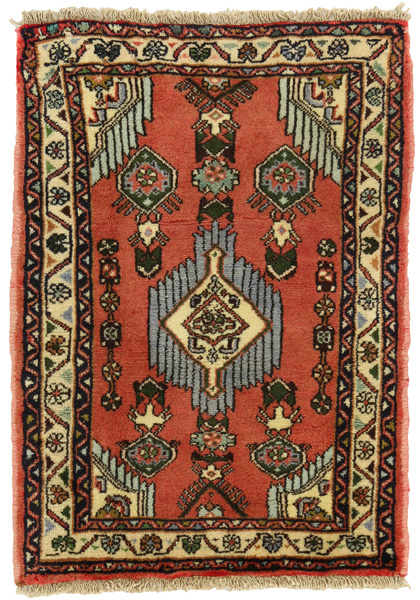 Enjelas - Hamadan Persian Rug 81x59