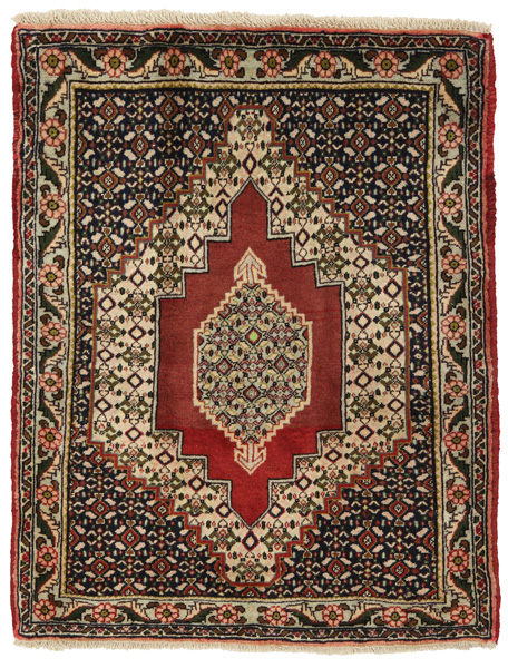 Senneh - Kurdi Persian Rug 93x74