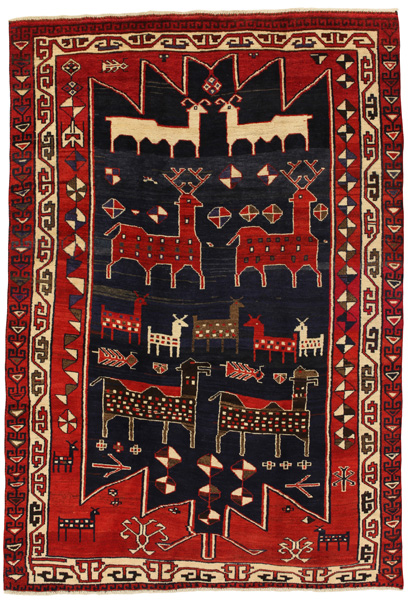 Lori - Gabbeh Persian Rug 275x188