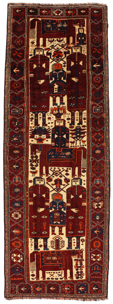 Bakhtiari - Qashqai Persian Rug 417x147