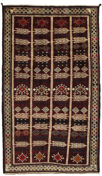 Gabbeh - Qashqai Persian Rug 245x142