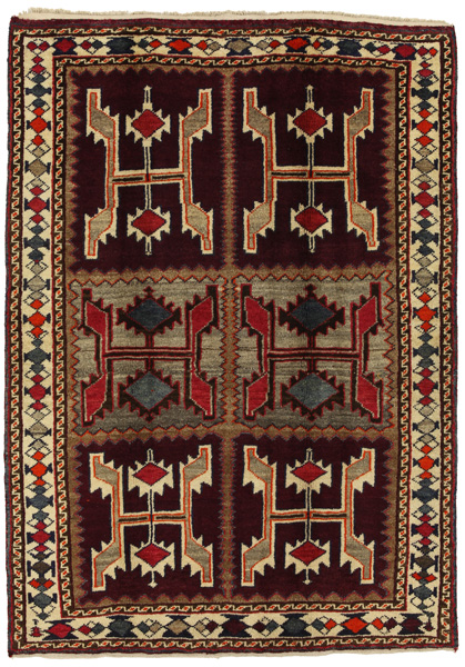 Lori - Gabbeh Persian Rug 188x135