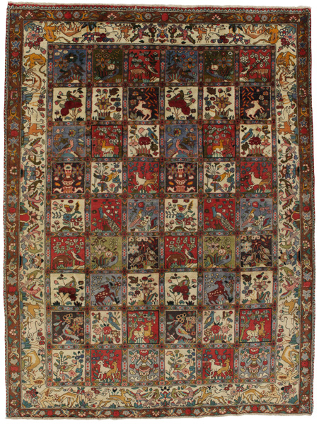 Bakhtiari Persian Rug 280x210