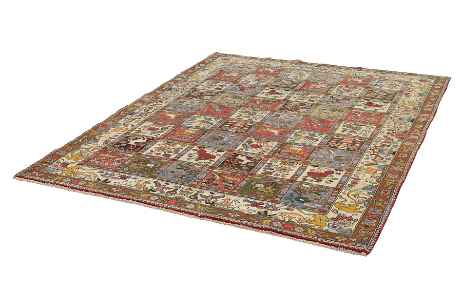 Bakhtiari Persian Rug 280x210 - Picture 2