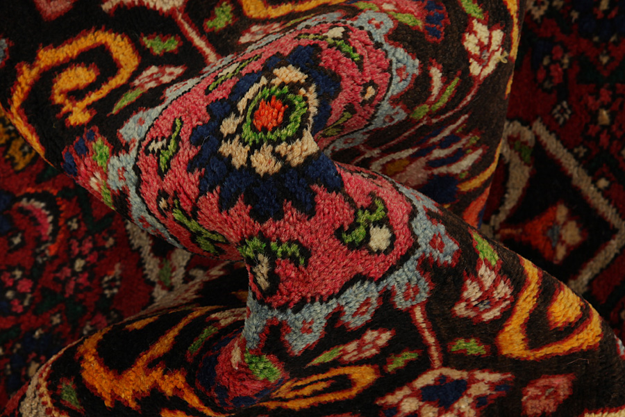 Bijar - Kurdi Persian Rug 213x132 - Picture 6
