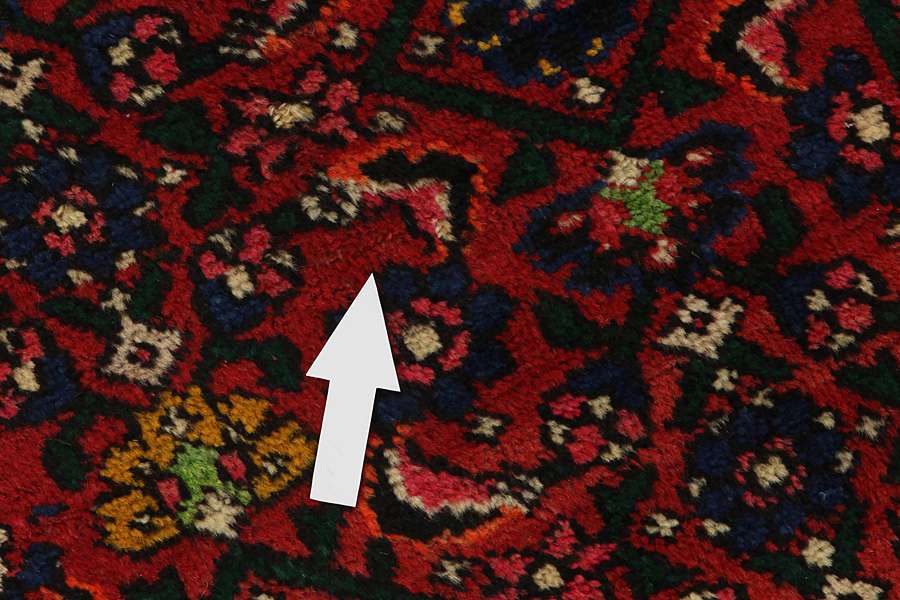 Bijar - Kurdi Persian Rug 213x132 - Picture 9