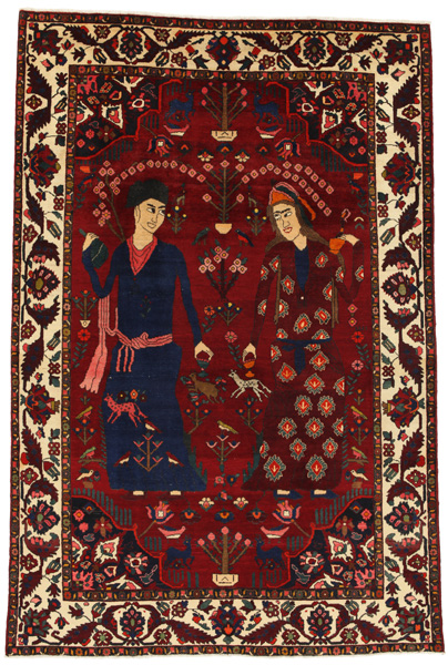 Bijar - Kurdi Persian Rug 307x203