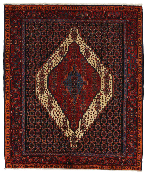 Senneh - Kurdi Persian Rug 156x131