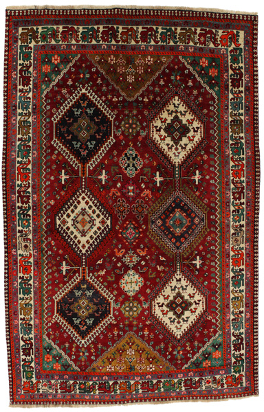 Yalameh - Qashqai Persian Rug 310x200