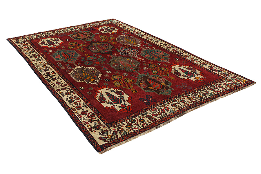 Qashqai - Sirjan Persian Rug 306x208 - Picture 1