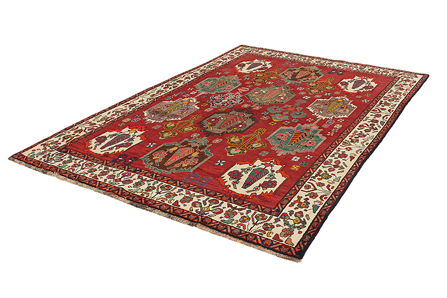 Qashqai - Sirjan Persian Rug 306x208 - Picture 2