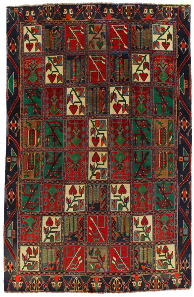Bakhtiari - Qashqai Persian Rug 288x188