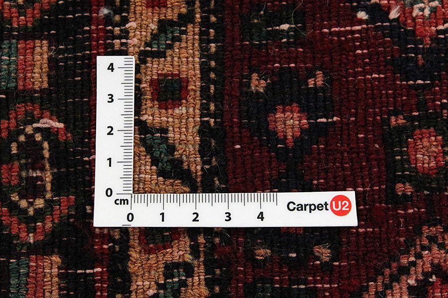 Senneh - Kurdi Persian Rug 137x130 - Picture 3