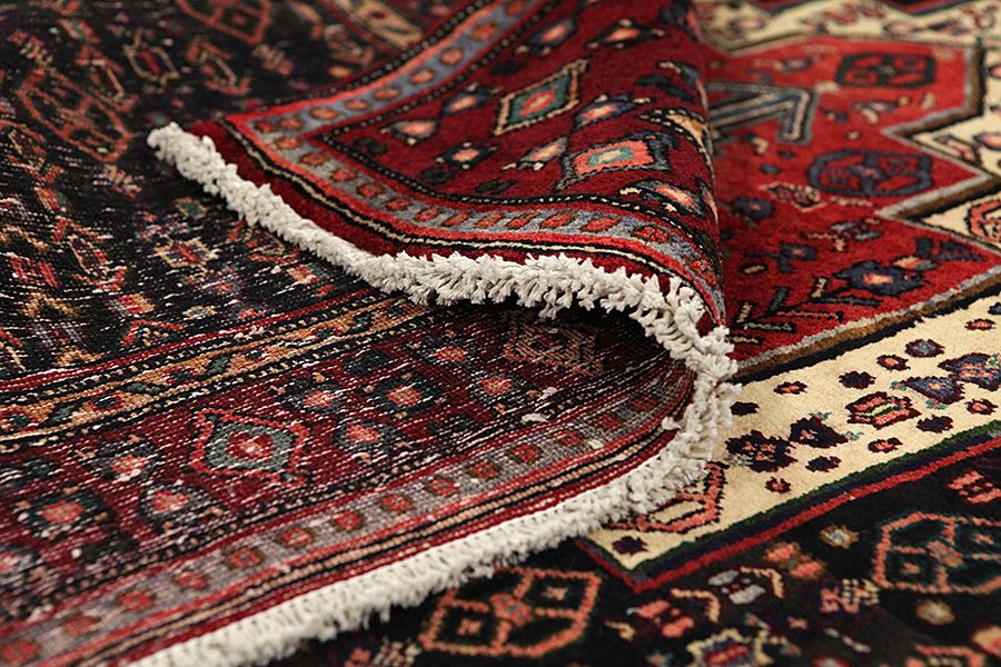 Senneh - Kurdi Persian Rug 137x130 - Picture 4
