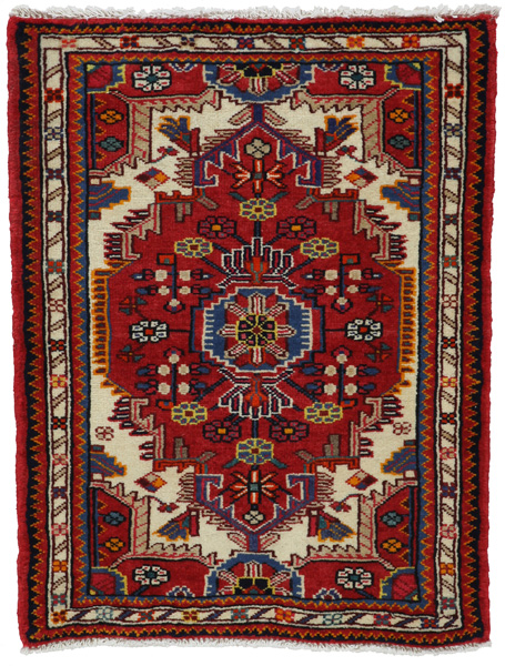 Turkaman - Hamadan Persian Rug 90x70