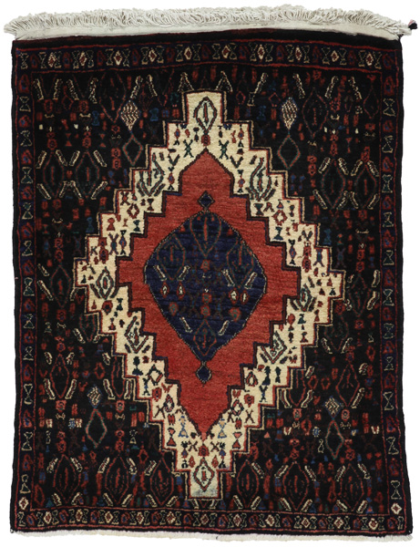 Senneh - Kurdi Persian Rug 99x76