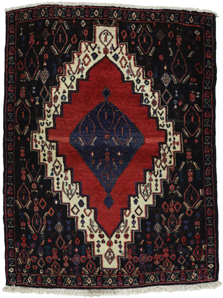 Senneh - Kurdi Persian Rug 109x83