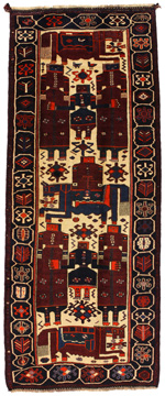 Rug Bakhtiari Qashqai 364x145