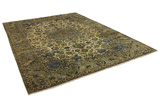Kashan Persian Rug 395x288 - Picture 1