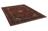 Kashan Persian Rug 280x202 - Picture 1