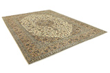 Kashan Persian Rug 402x298 - Picture 1