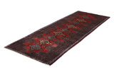 Senneh - Kurdi Persian Rug 267x100 - Picture 2