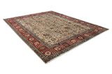 Bijar - Kurdi Persian Rug 385x294 - Picture 1