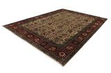 Bijar - Kurdi Persian Rug 385x294 - Picture 2