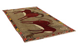 Gabbeh - Qashqai Persian Rug 272x145 - Picture 1